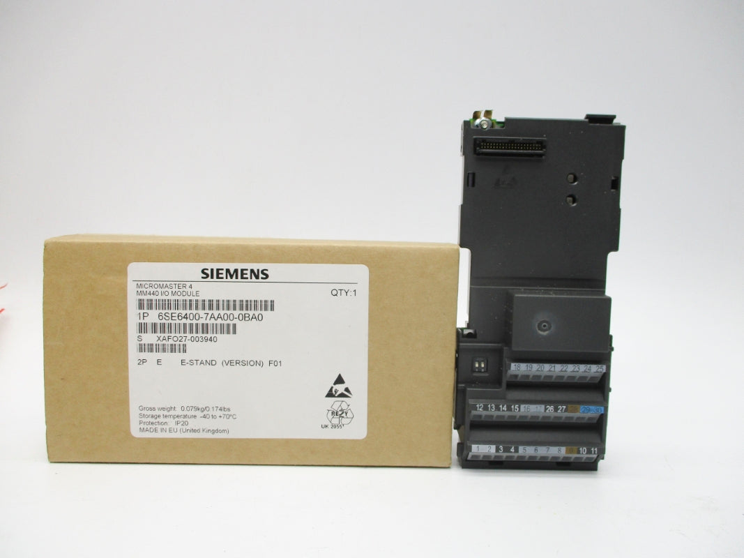 SIEMENS 6SE6400-7AA00-0BA0 NSMP