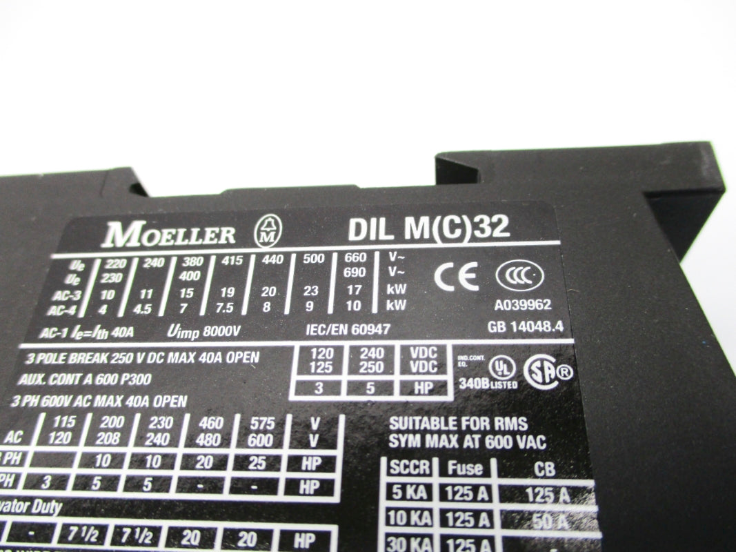 KLOCKNER MOELLER DILMC32 230/240V NSNP