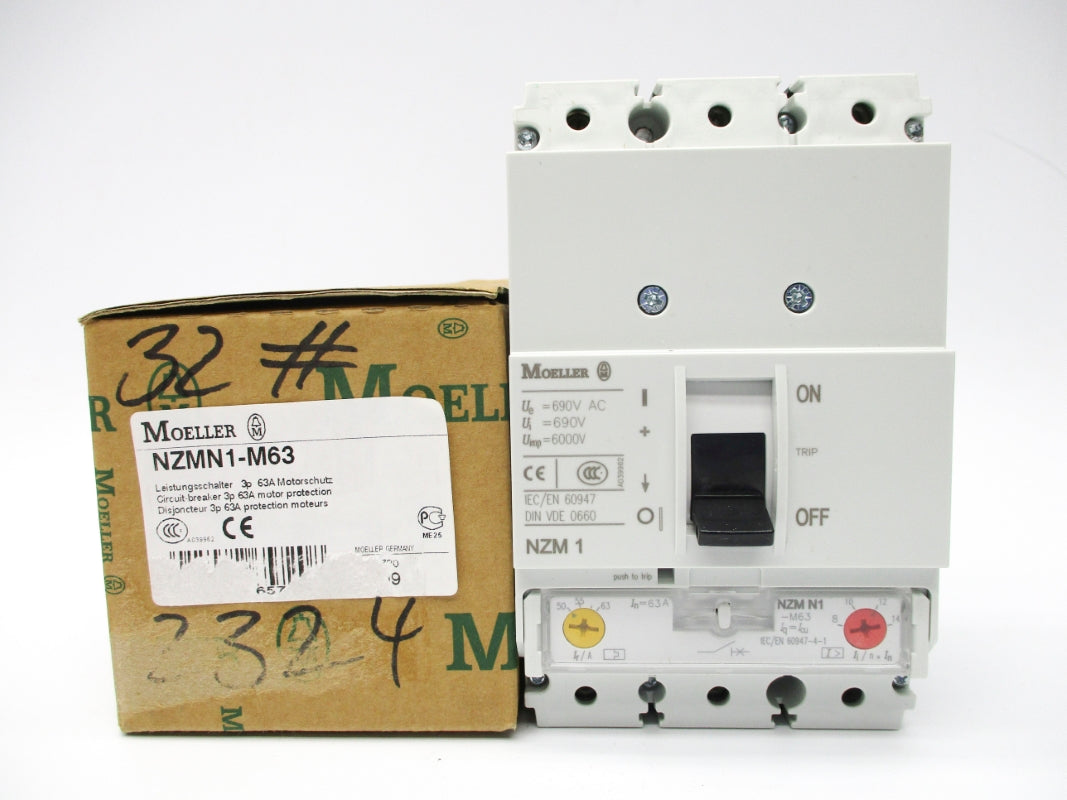 KLOCKNER MOELLER NZMN1-M63 63A 690VAC NSMP