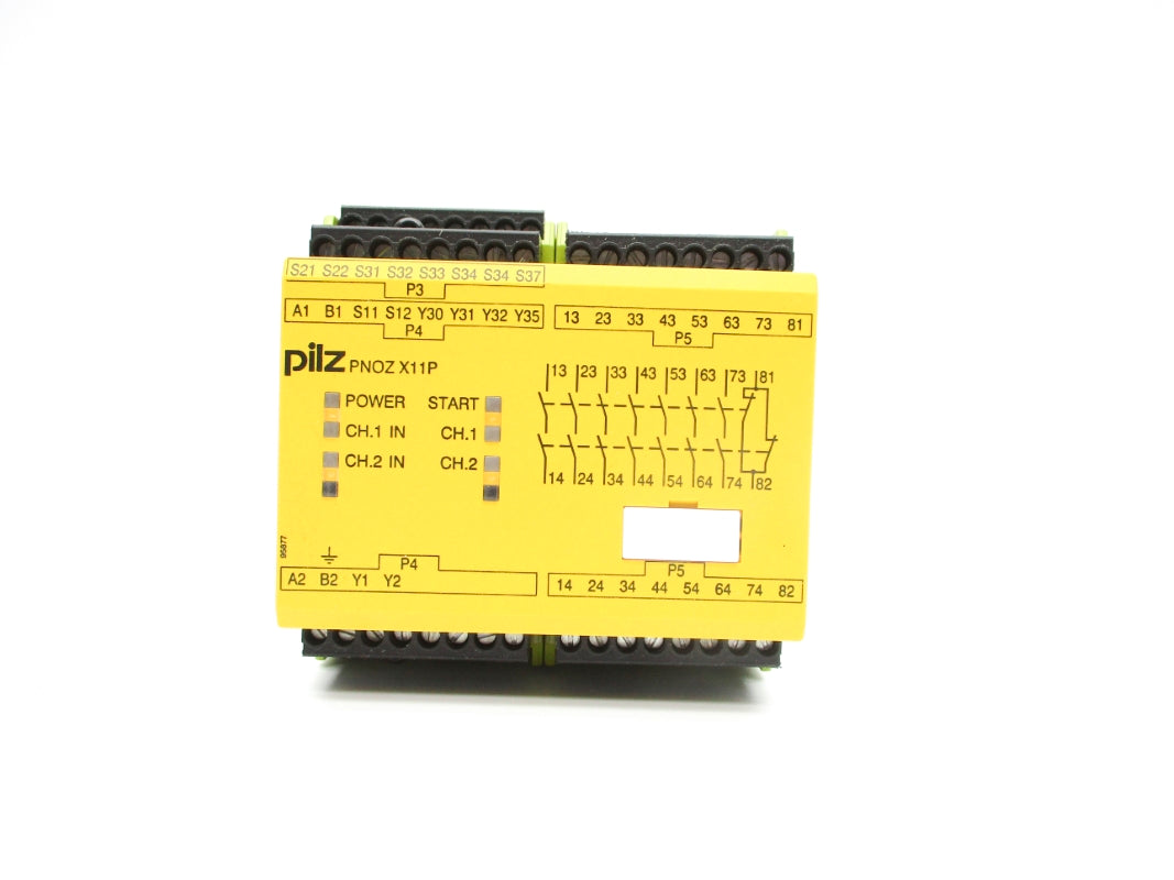 PILZ PNOZX11P24VAC24VDC7N/O1N/C2SO 77080 24VAC/DC 8A NSMP