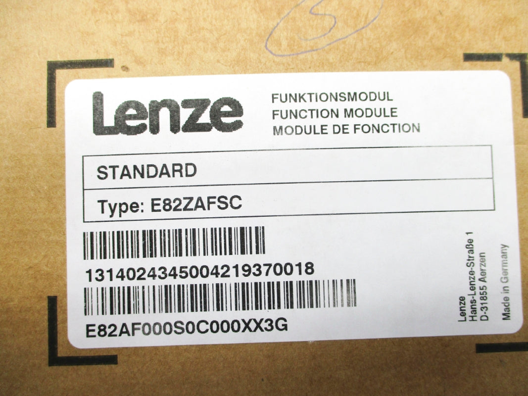 LENZE E82ZAFSC NSFS
