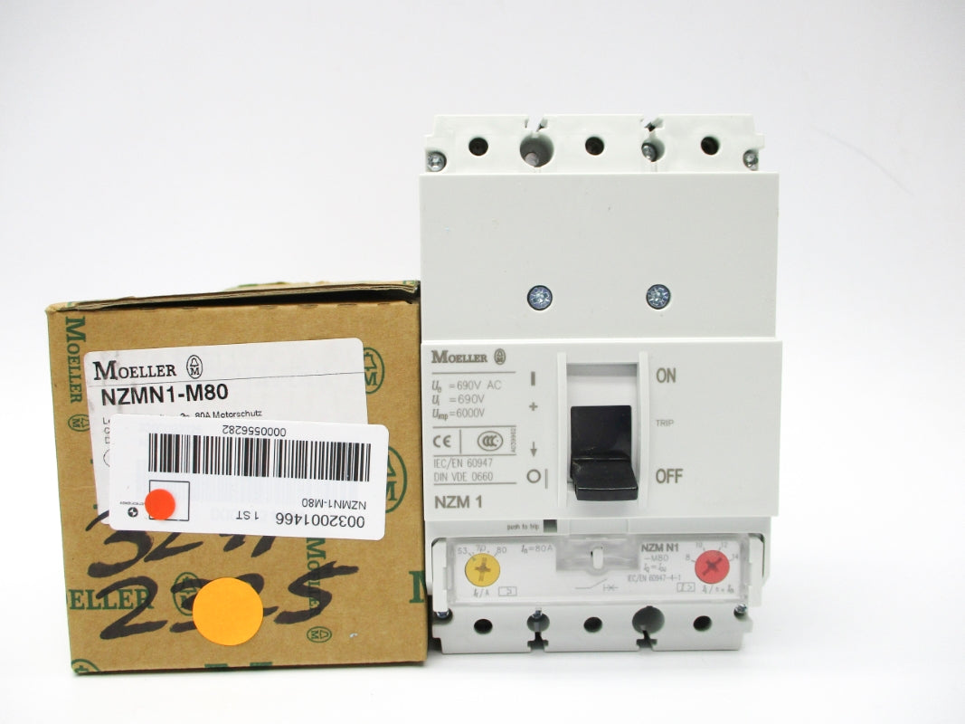 KLOCKNER MOELLER NZMN1-M80 80A 690VAC NSMP