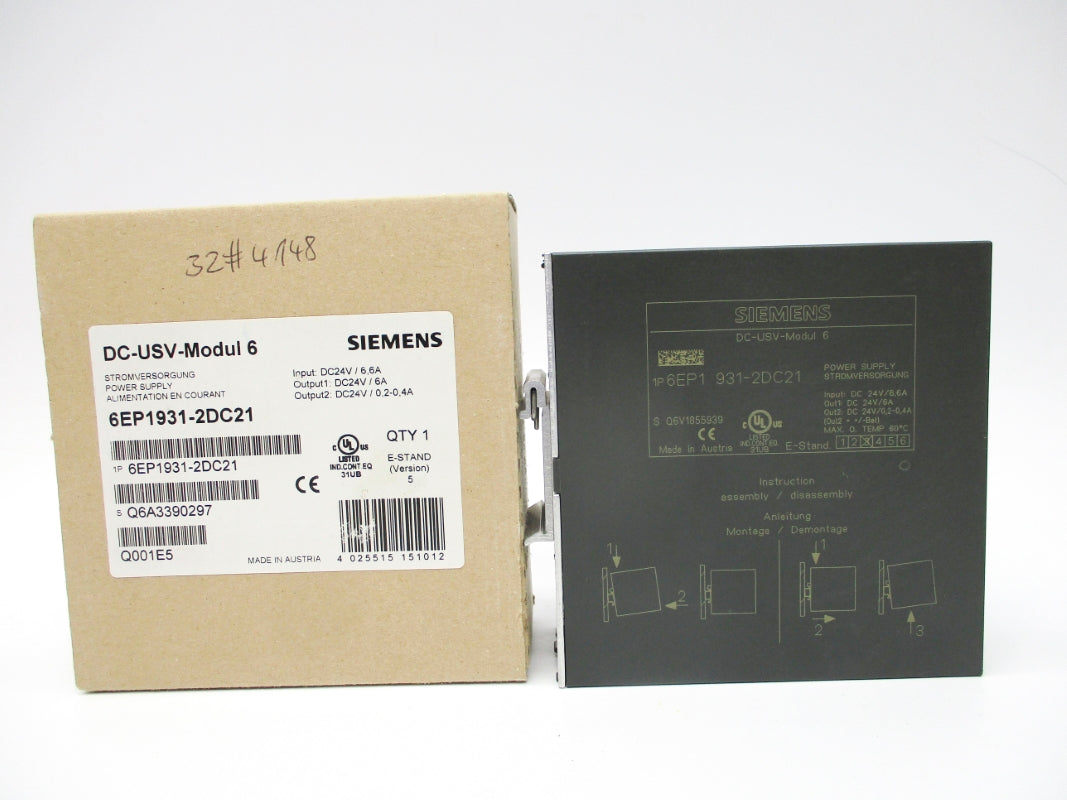SIEMENS 6EP1931-2DC21 NSMP