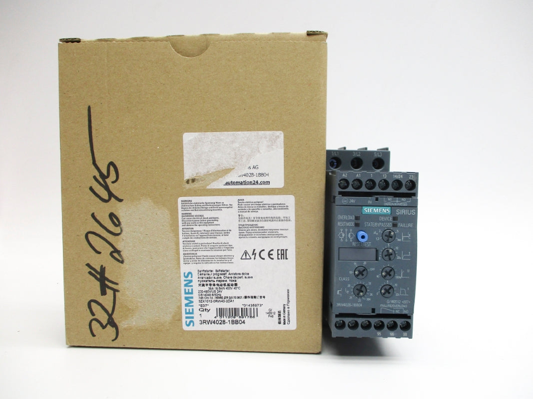 SIEMENS 3RW4028-1BB04 NSMP