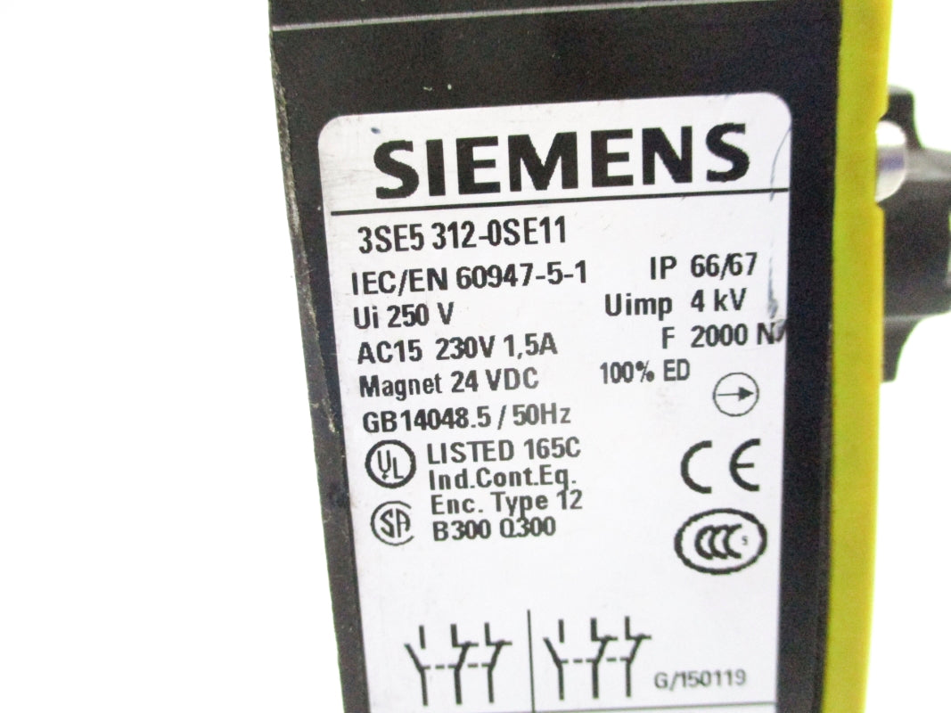 SIEMENS 3SE5312-0SE11 UNMP