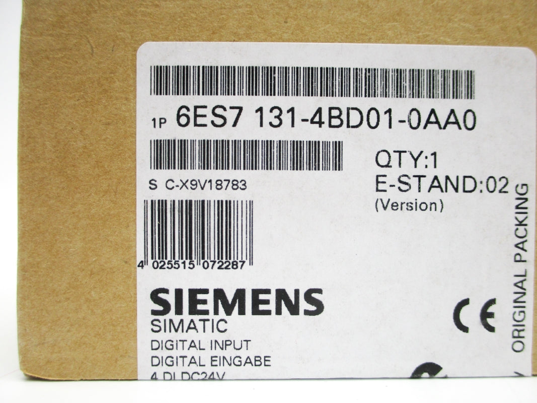 SIEMENS 6ES7131-4BD01-0AA0 NSFS