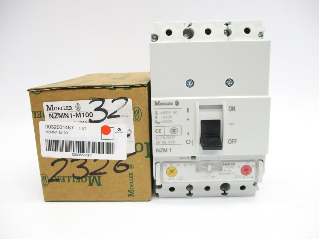 KLOCKNER MOELLER NZMN1-M100 100A 690VAC NSMP