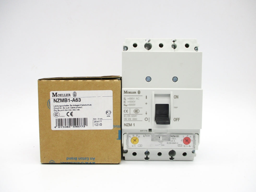 EATON NZMB1-A63 63A 690VAC NSMP