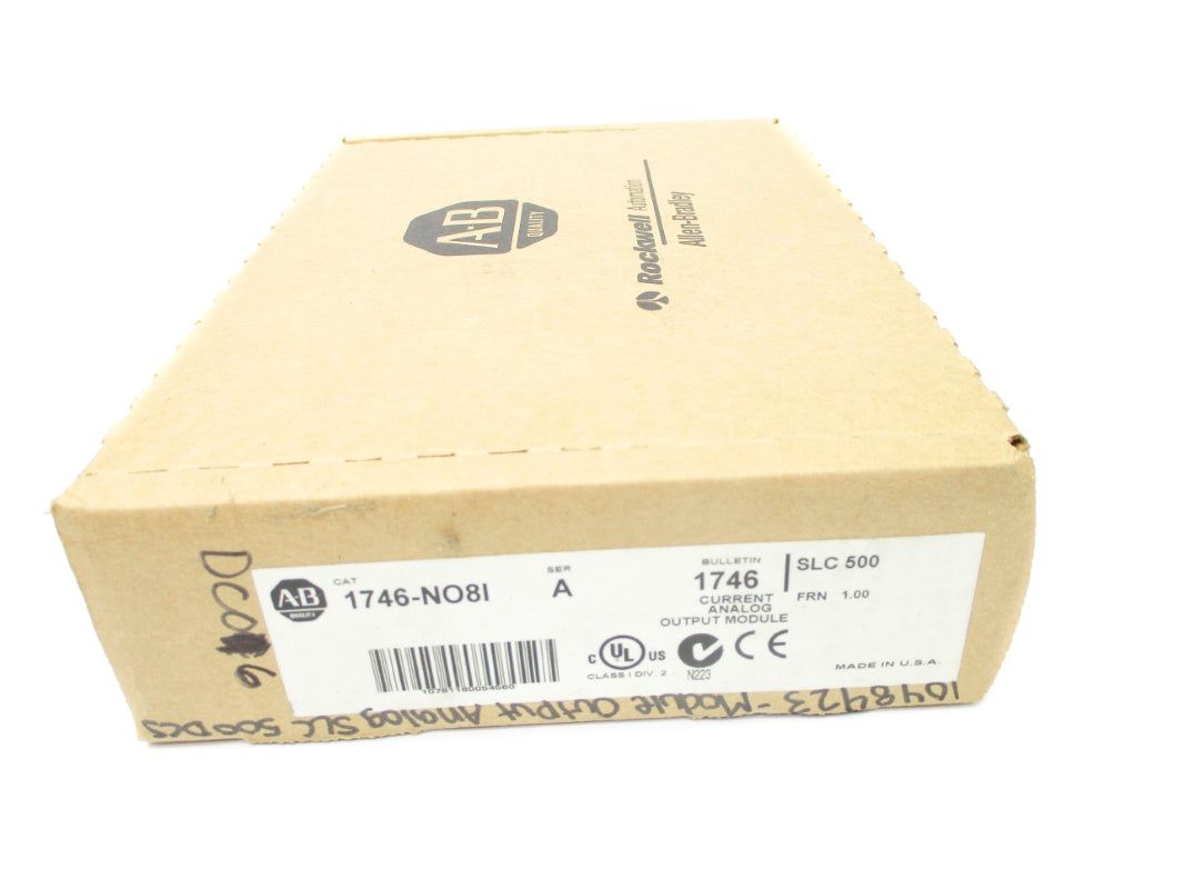 ALLEN BRADLEY 1746-NO8I SER. A F/W 1.00 NSFS
