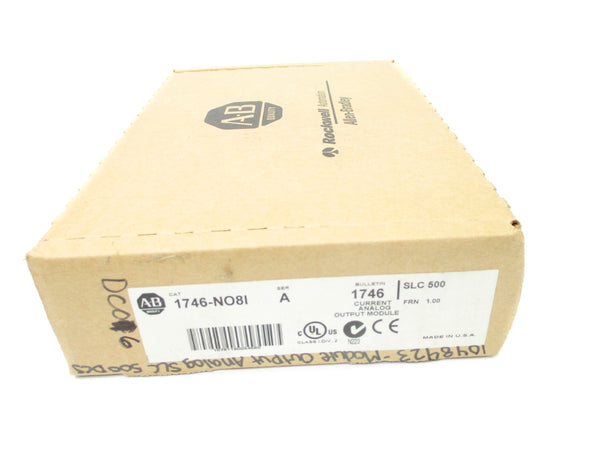 ALLEN BRADLEY 1746-NO8I SER. A F/W 1.00 NSFS