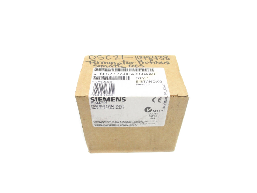 SIEMENS 6ES7972-0DA00-0AA0 NSFS
