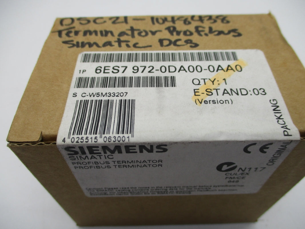 SIEMENS 6ES7972-0DA00-0AA0 NSFS