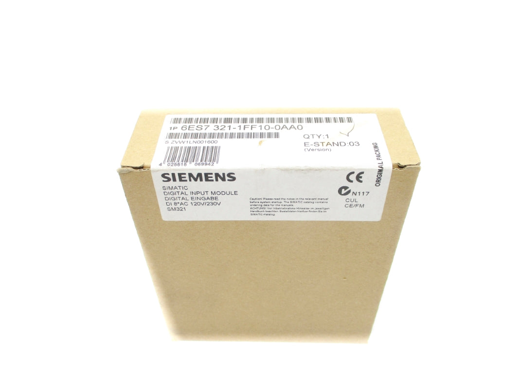 SIEMENS 6ES7321-1FF10-0AA0 NSFS