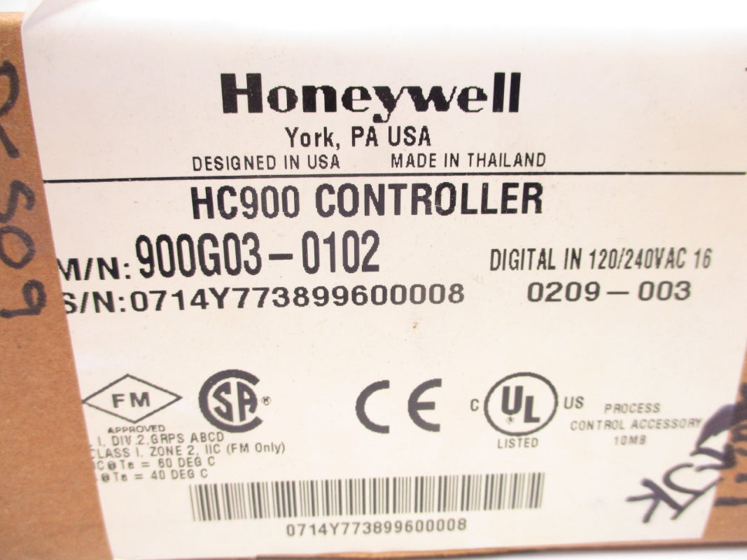 HONEYWELL 900G03-0102 HC900 80-264VAC NSMP