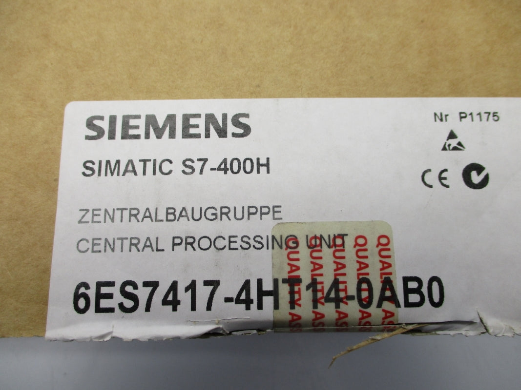 SIEMENS 6ES7417-4HT14-0AB0 NSMP
