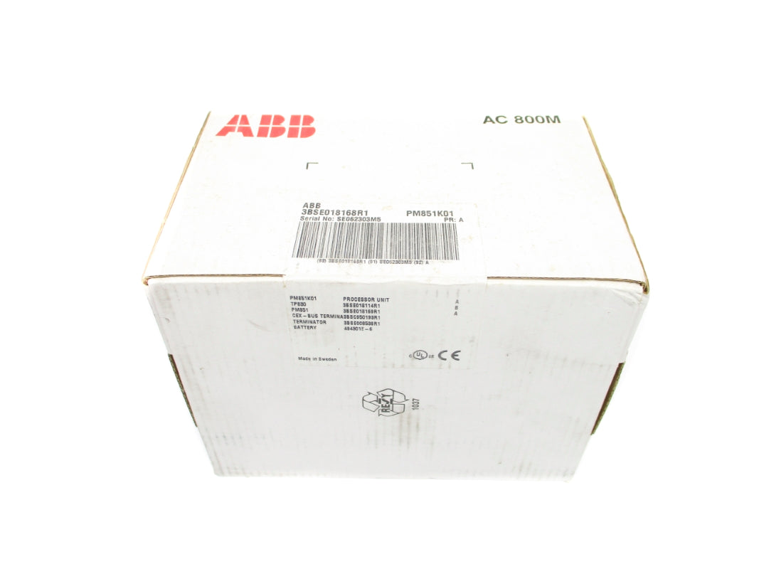ABB 3BSE018168R1 PM851K01 NSFS