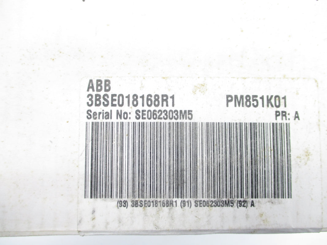 ABB 3BSE018168R1 PM851K01 NSFS