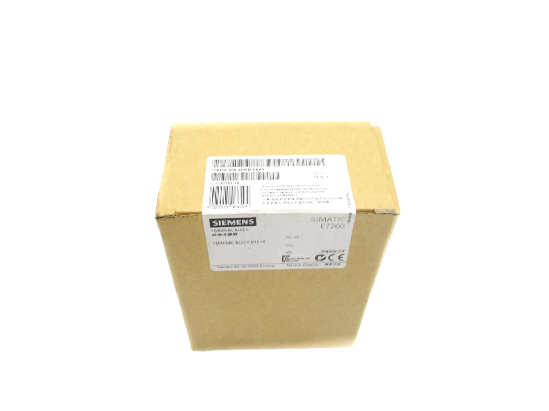 SIEMENS 6ES7194-3AA00-0BA0 NSFS
