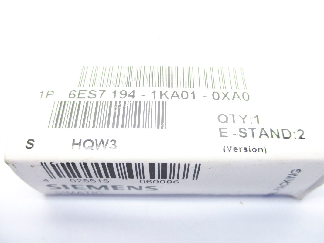 SIEMENS 6ES7194-1KA01-0XA0 NSMP