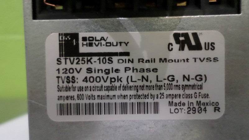 SOLA STV25K-10S *USED*