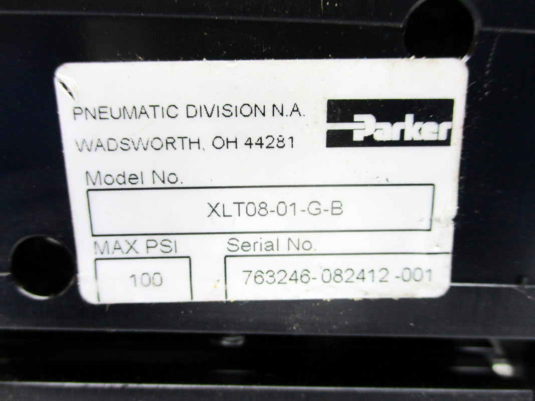 PARKER XLT08-01-G-B 100PSI (AS PICTURED) NSNP