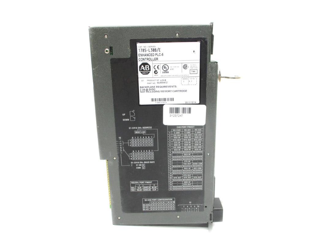 ALLEN BRADLEY 1785-L30B SER. E F/W K.2 5VDC UNMP