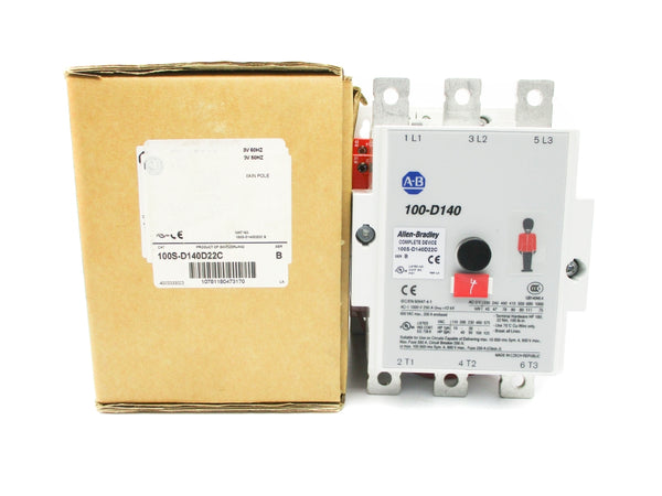 ALLEN BRADLEY 100S-D140D22C SER. B 110/120V (BR/WH) NSMP