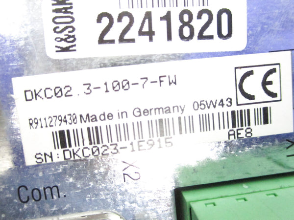 INDRAMAT DKC02.3-100-7-FW UNMP