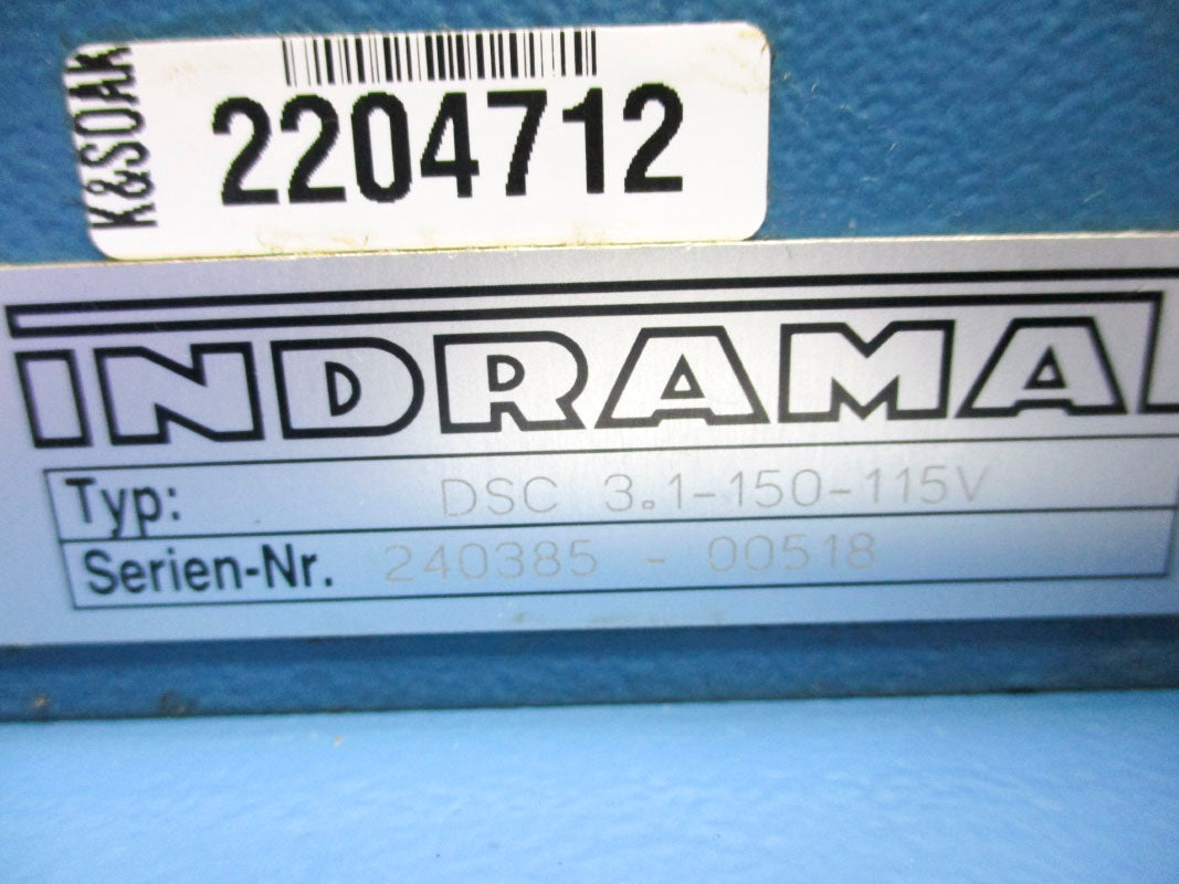 INDRAMAT DSC3.1-150-115V UNMP