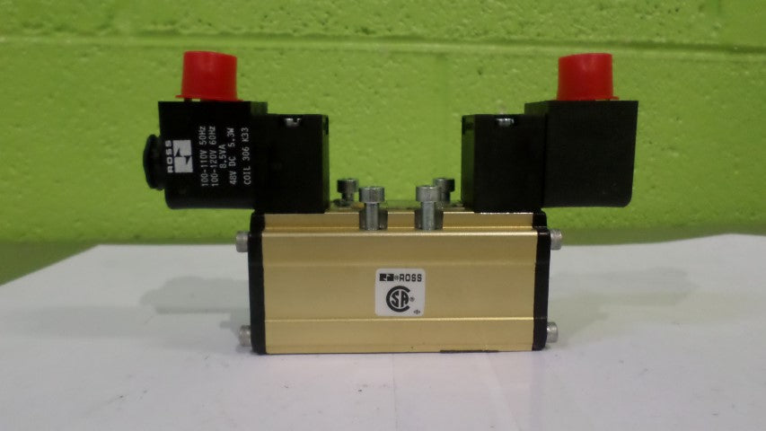 ROSS W6076B2407 SOLENOID VALVE, 100-120V, 50/60HZ, 48VDC *NEW IN BOX*