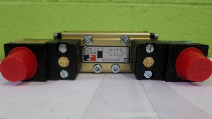 ROSS W6076B2407 SOLENOID VALVE, 100-120V, 50/60HZ, 48VDC *NEW IN BOX*