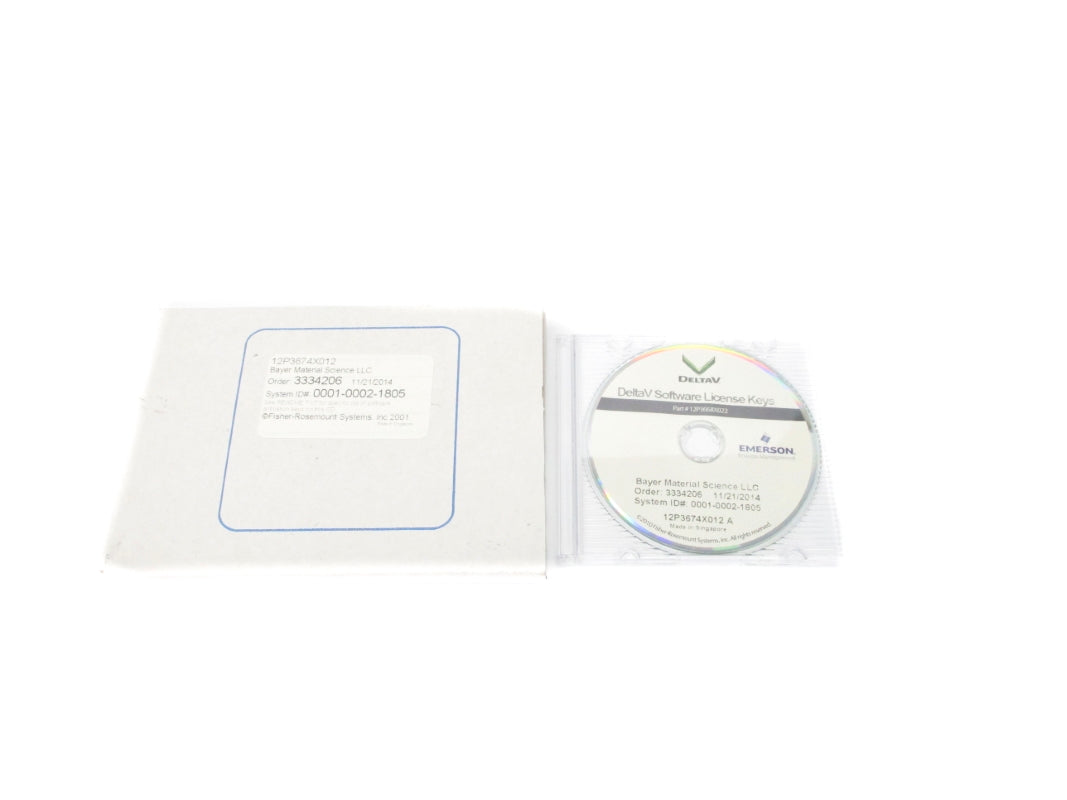FISHER-ROSEMOUNT SYSTEMS 12P3674X012 NSMP