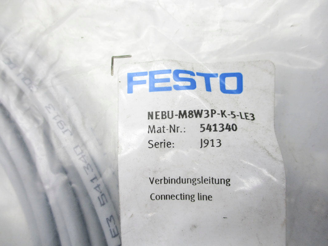 FESTO NEBU-M8W3P-K-5-LE3 541340 NSMP