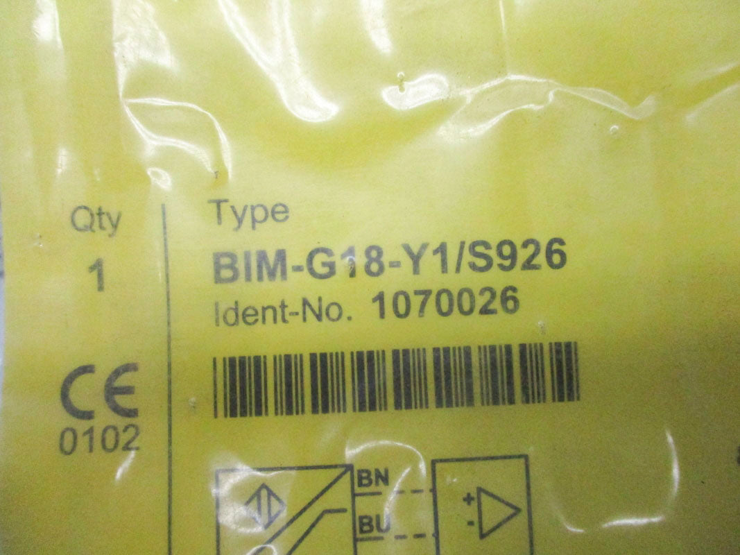 TURCK BIM-G18-Y1/S926 1070026 NSMP