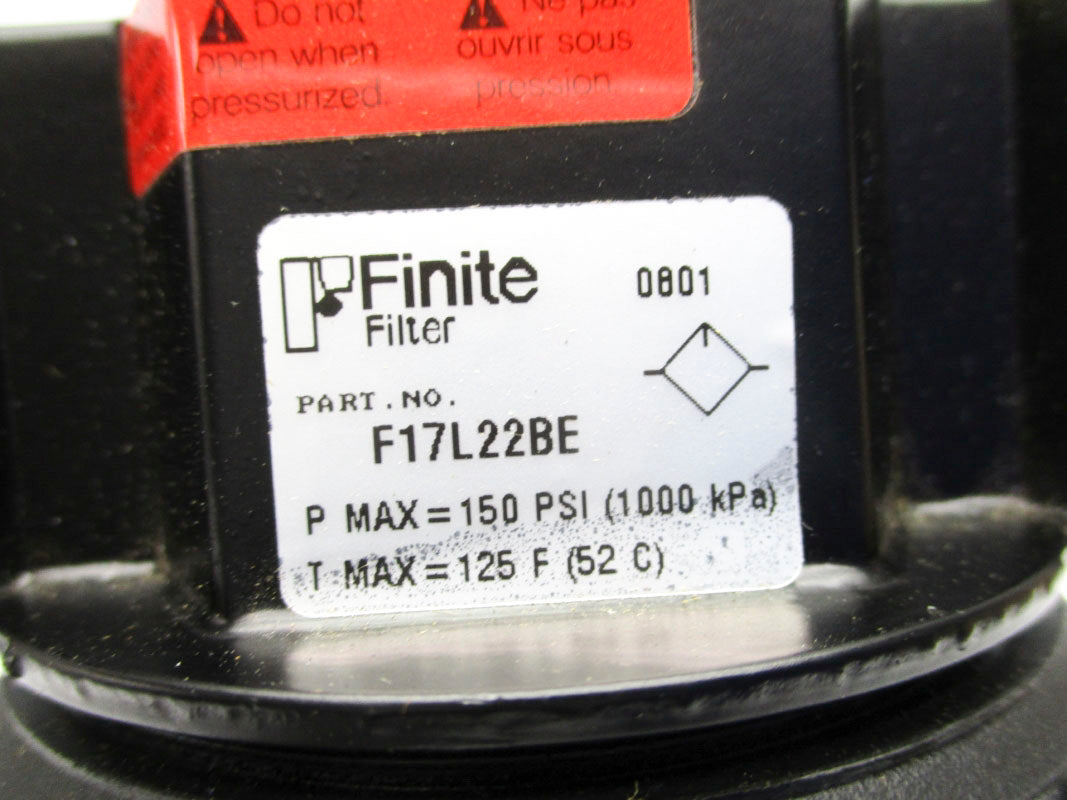 FINITE F17L22BE 150PSI NSNP