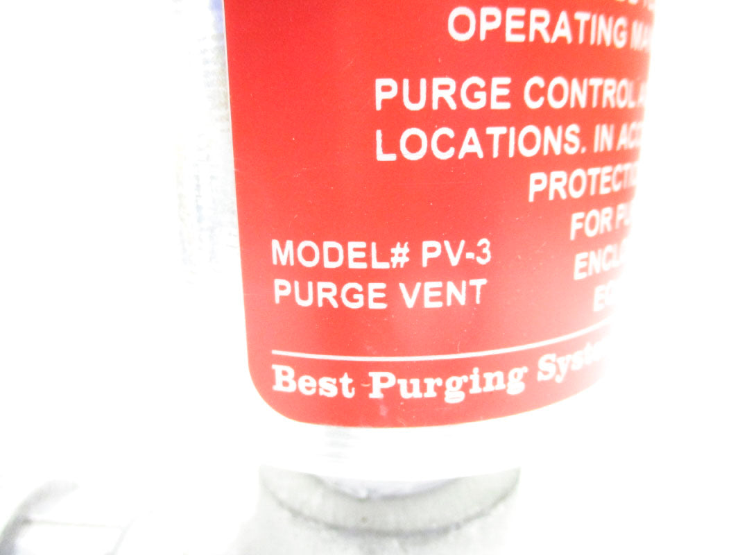 BEST PURGING SYSTEMS PV-3 NSNP