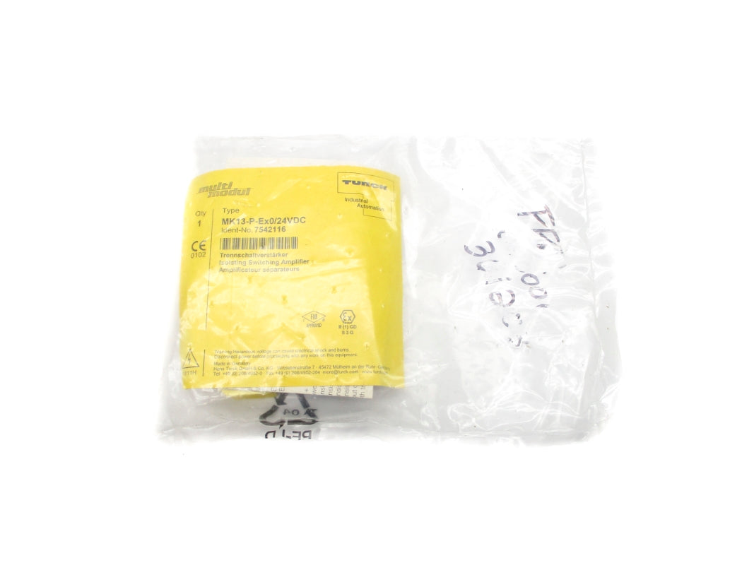 TURCK MK13-P-EX0/24VDC 7542116 NSMP