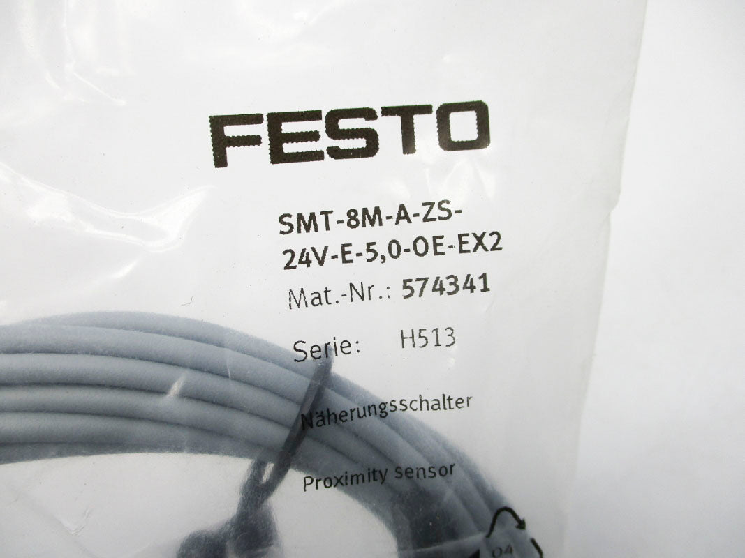 FESTO SMT-8M-A-ZS-24V-E-5,0-OE-EX2 574341 NSMP