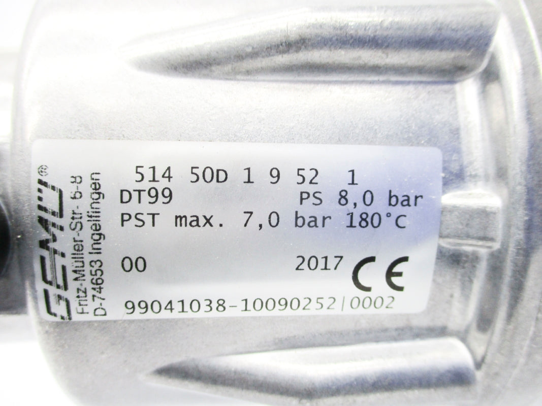 GEMU 99041038 514-50D-1-9-52-1 24VDC NSNP