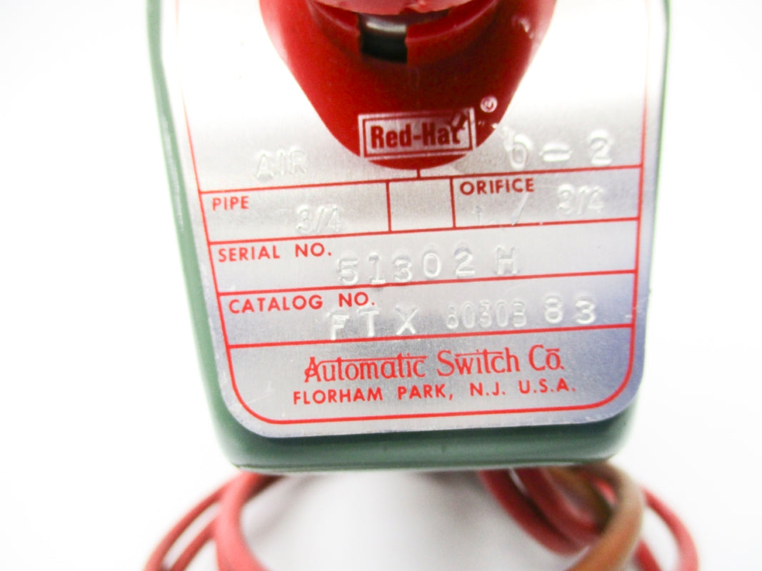 ASCO FTX8030B83 110/120V UNMP