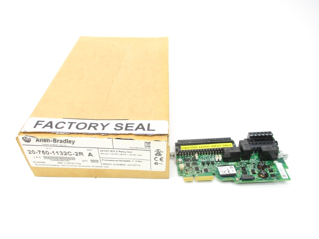ALLEN BRADLEY 20-750-1132C-2R SER. A F/W V8.001 NSMP