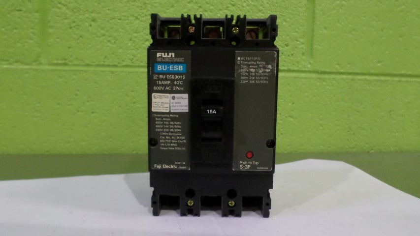 FUJI ELECTRIC BUESB3015L CIRCUIT BREAKER *NEW IN BOX*