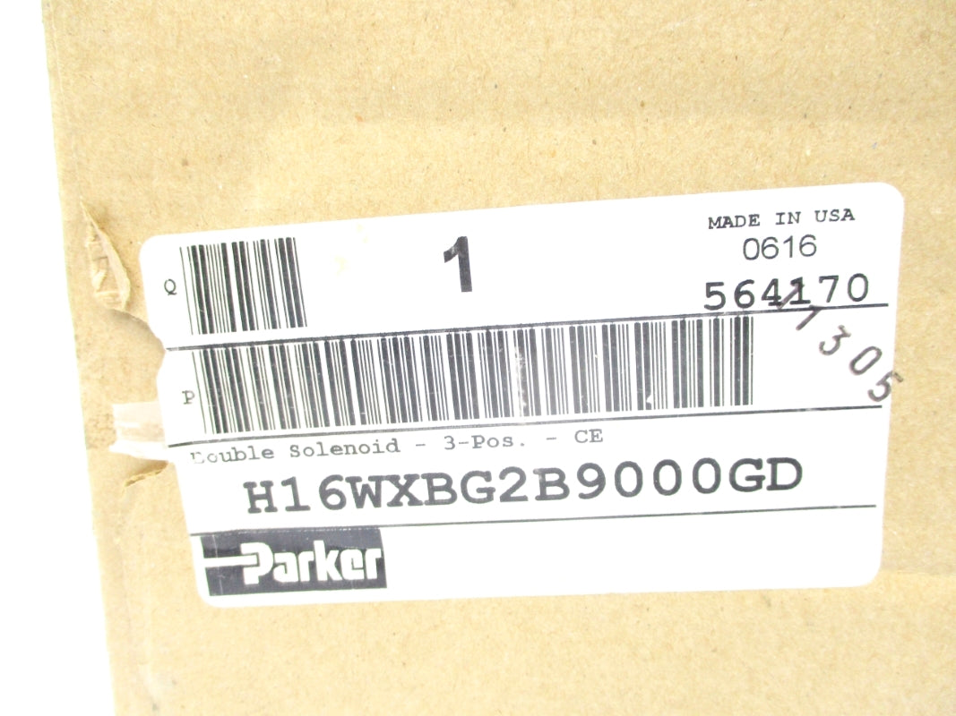 PARKER H16WXBG2B9000GD 145PSIG 24VDC NSMP