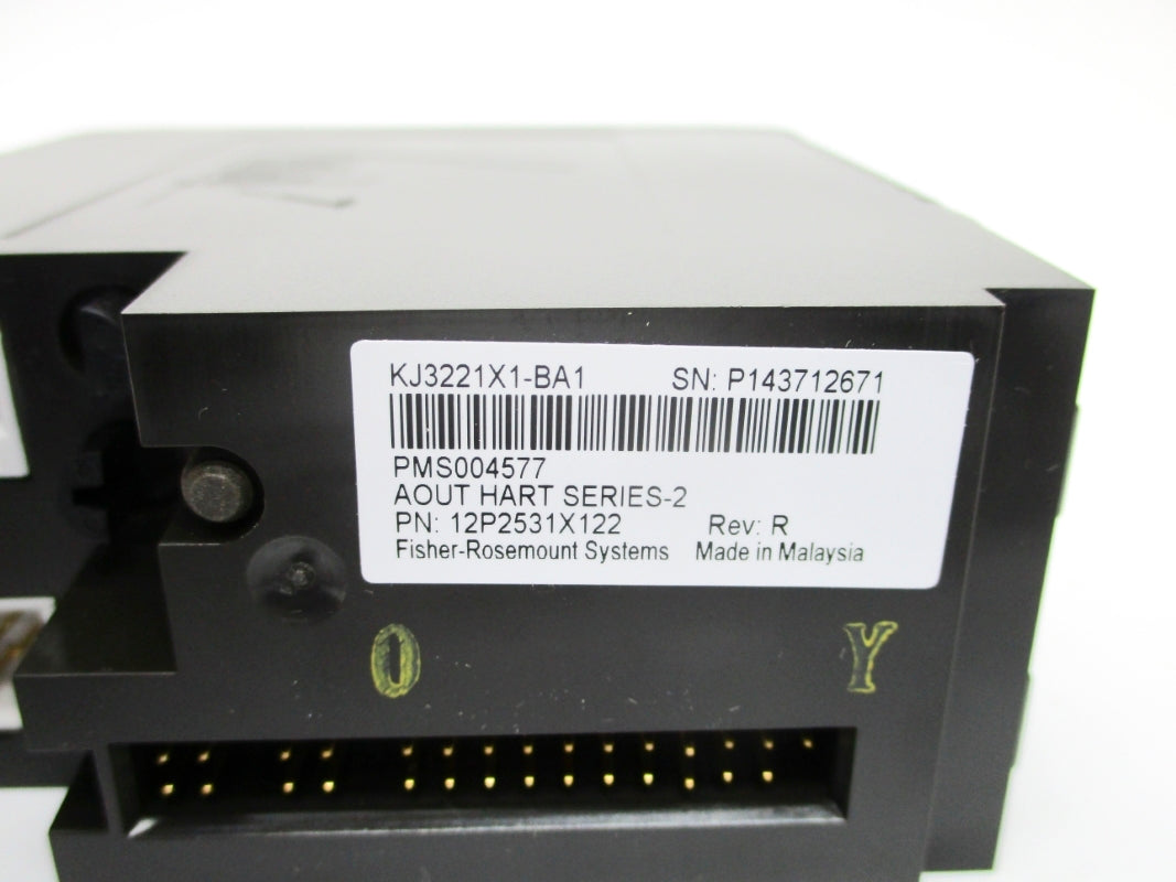 FISHER ROSEMOUNT KJ3221X1-BA1 12P2531X122 NSMP
