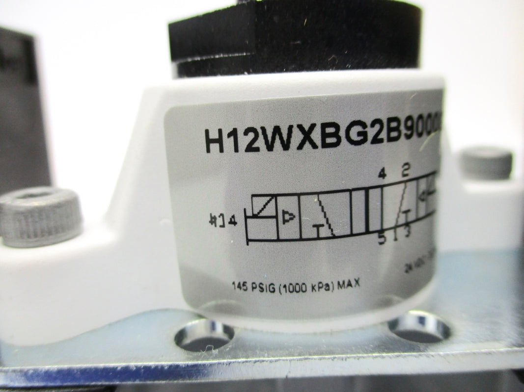 PARKER H12WXBG2B9000GD 24VDC 145PSIG NSNP