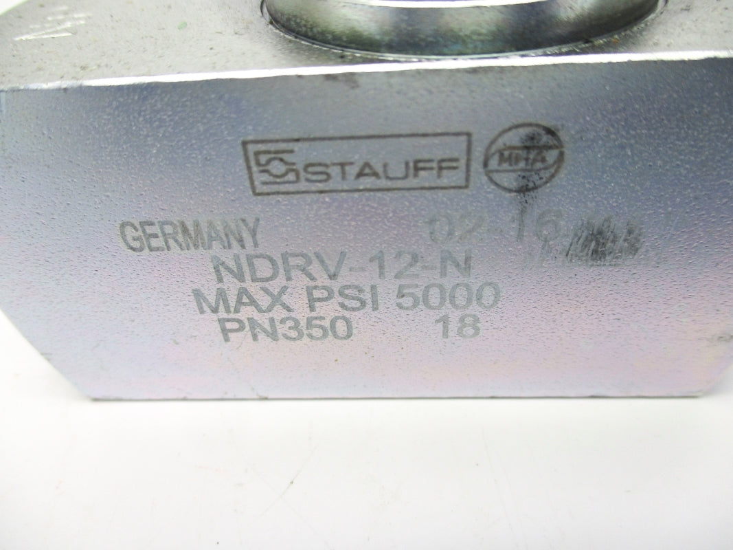 STAUFF NDRV-12-N 5000PSI NSNP