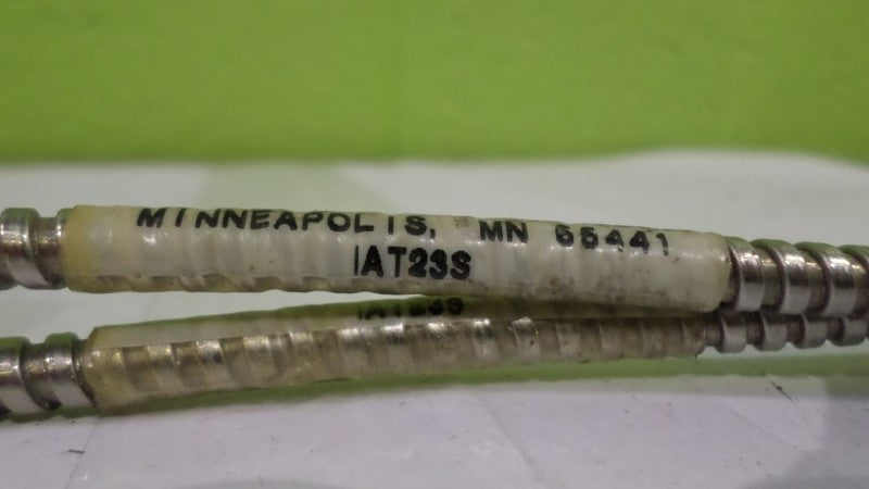 BANNER IAT23S w/ SM312FQD FIBER OPTIC CABLE W/ MINI BEAM *USED*
