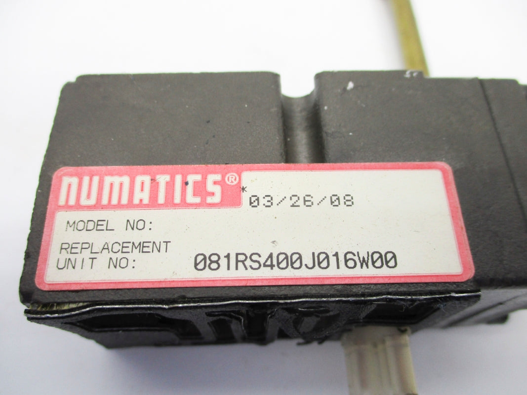 NUMATICS 081RS400J016W00 NSNP