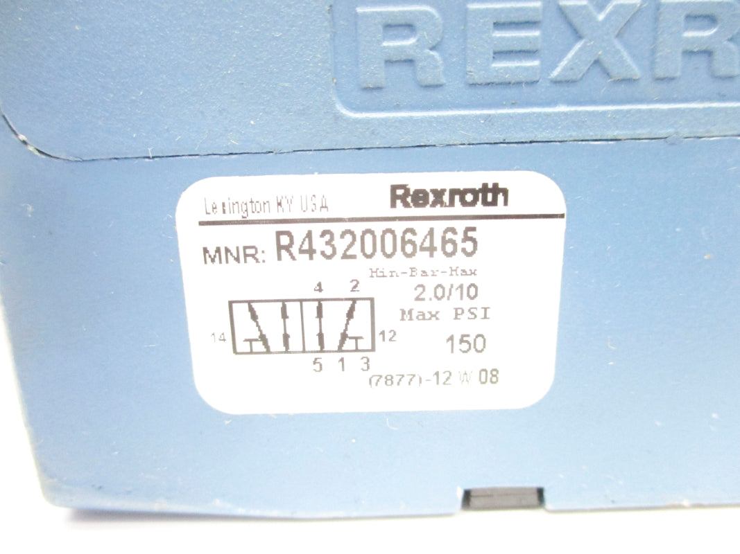 REXROTH R432006465 150PSI 24VDC NSNP