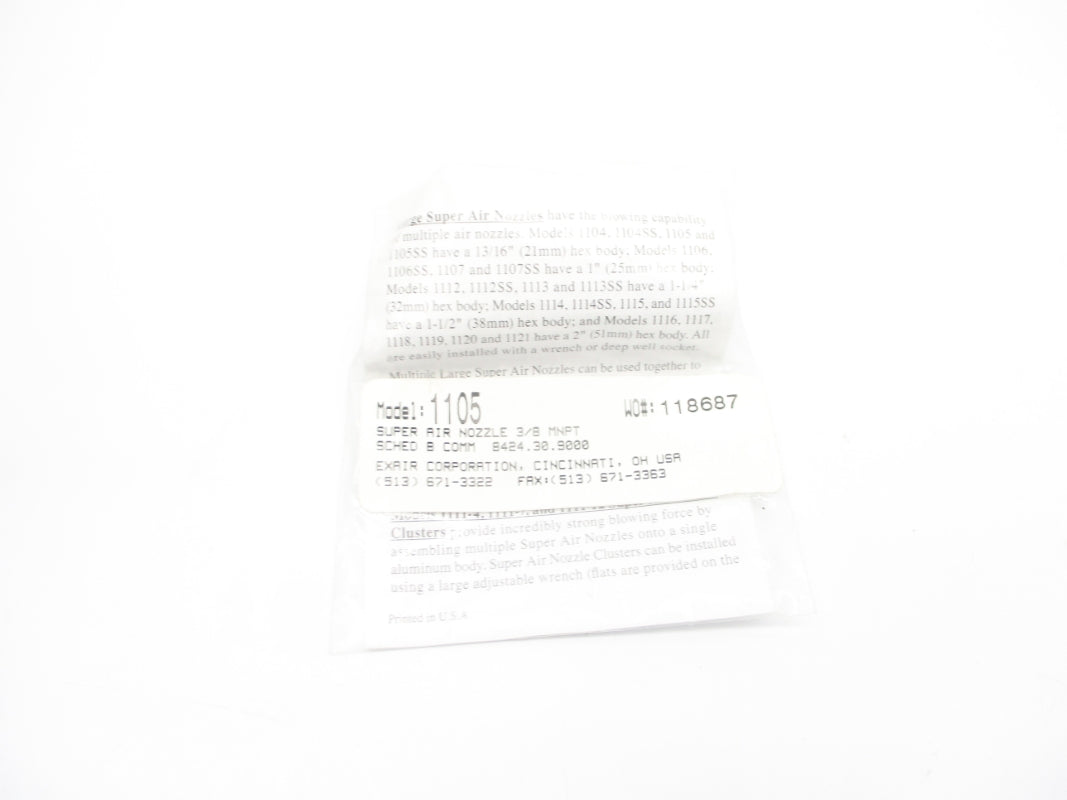 EXAIR 1105 NSMP